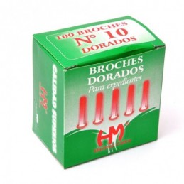 BROCHE DORADO N.10METT 50mm...