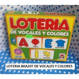 LOTERIA BKA207 VOCALES Y...