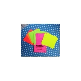 PAPEL GLASE FLUO 10x10x5...